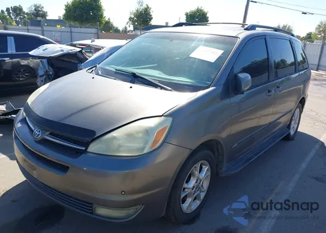 2004 Toyota Sienna Xle Limited из США, поврежденный, VIN 5TDBA22C94S009274